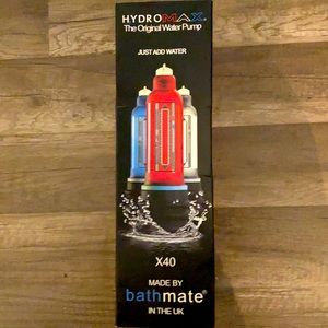 NEW BATHMATE HYDROMAX X40 THE ORIGINAL WATER PUMP
